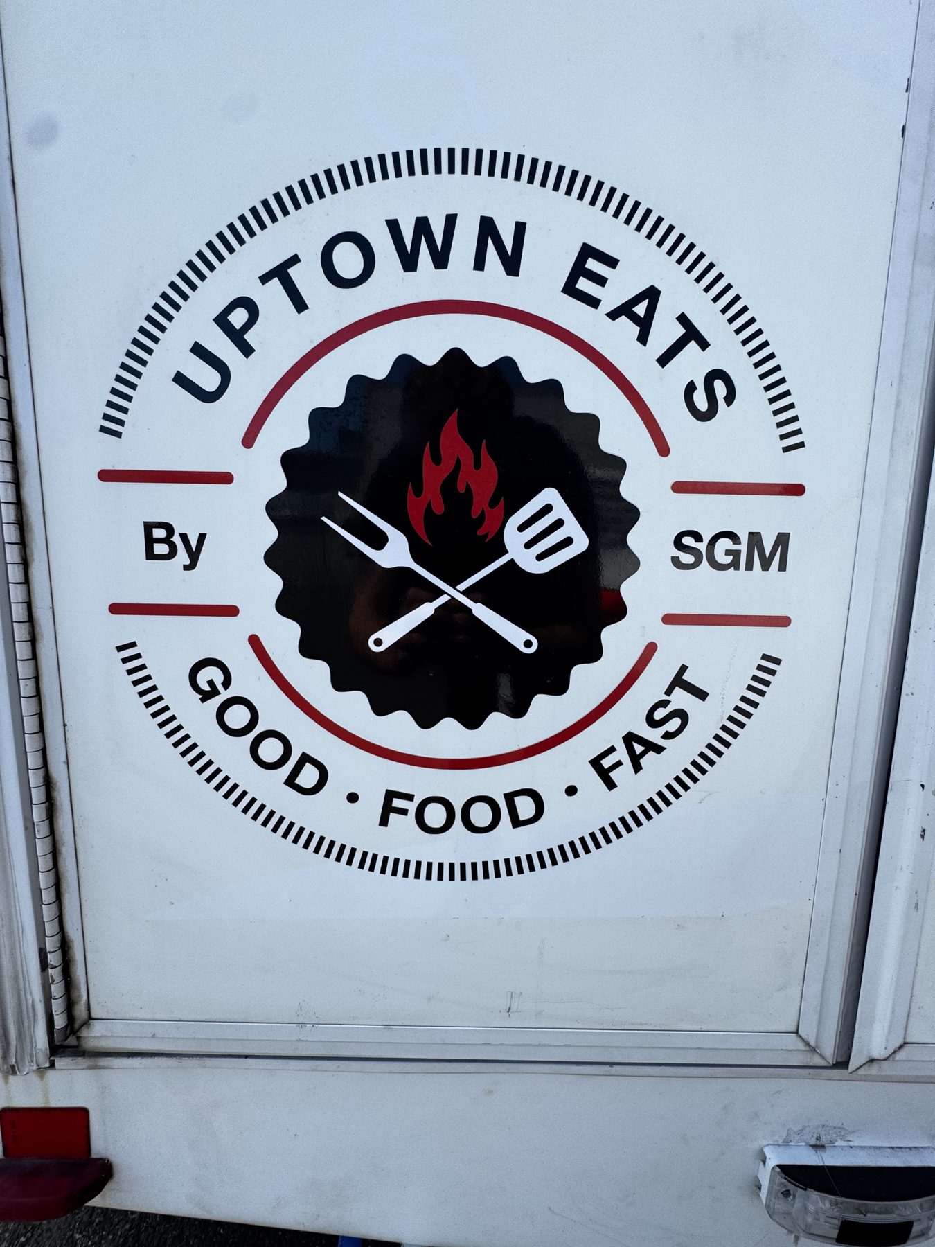 Uptown Eats by SGM food truck logo
